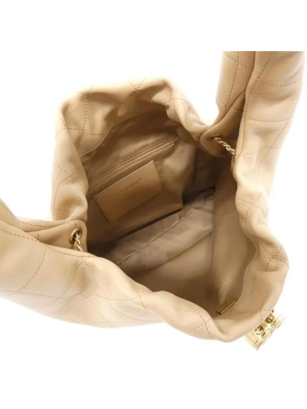 Chanel Shoulder Bag Beige